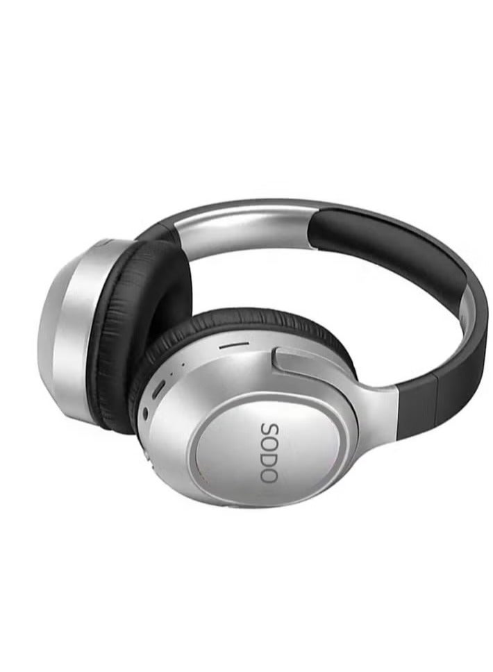 سودو – SD1105 – سماعة الرأس – صوت Hi-Fi – بلوتوث – تصميم قابل للطي لبطاقة TF- اسود - Image 4