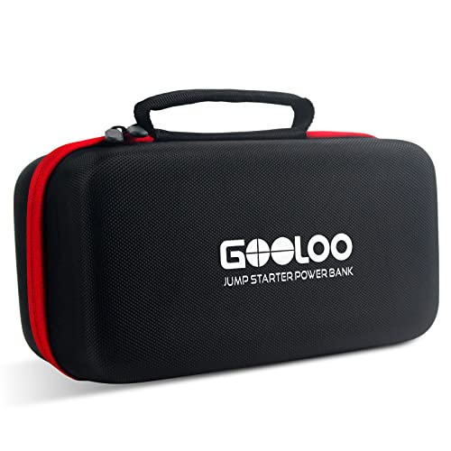 GOOLOO Eva Protection Case for GT4000 GT4000S GT6000 & GT3000 12V Jump Starters,Portable Hard Storage Case Car Tool Gadgets Carry Bag - Image 1