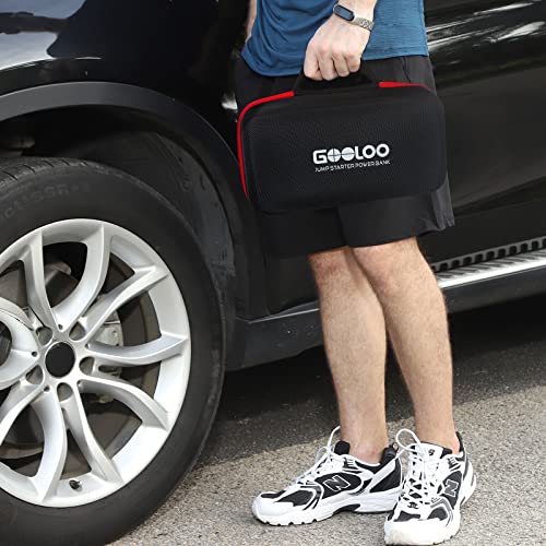 GOOLOO Eva Protection Case for GT4000 GT4000S GT6000 & GT3000 12V Jump Starters,Portable Hard Storage Case Car Tool Gadgets Carry Bag - Image 4