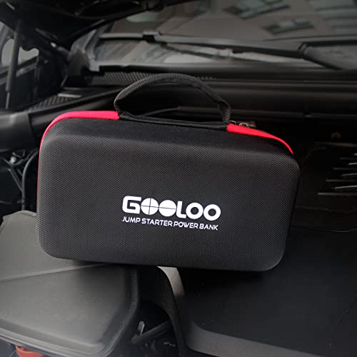 GOOLOO Eva Protection Case for GT4000 GT4000S GT6000 & GT3000 12V Jump Starters,Portable Hard Storage Case Car Tool Gadgets Carry Bag - Image 5