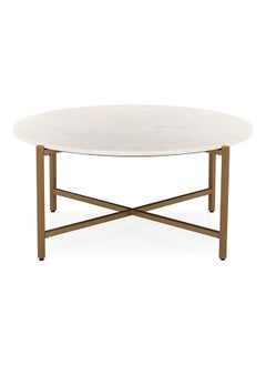 Alica Round Coffee Table, White And Gold - pzsku/Z5FEA53EAEC6ADBA7F019Z/45/_/1715495023/507d89af-9ccb-4999-b0c3-7b64fbf542a4