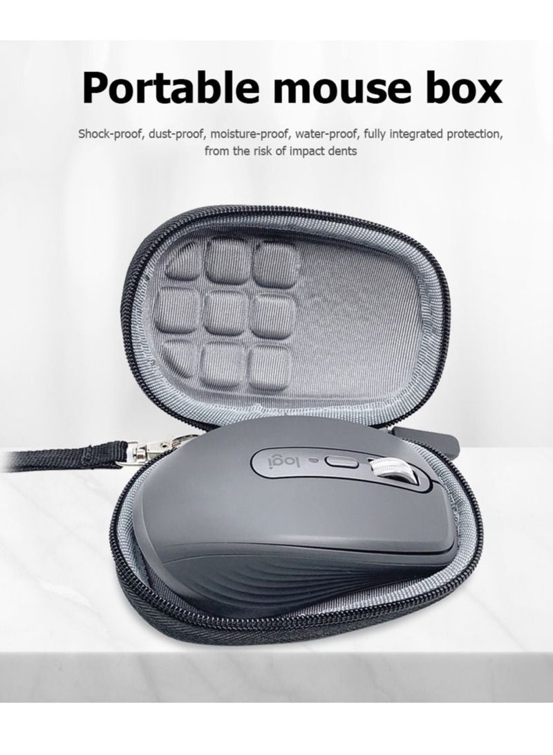 Portable Mouse Carrying Case for Logitech MX Anywhere 3 Waterproof Shockproof EVA Travel Storage Bag Protection Shell Case  - Image 2