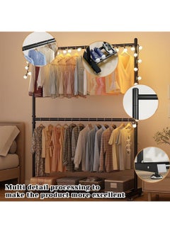 Y&D Floor Standing Vertical Storage Simple Coat And Hat Double Layer Drying Rack  - Image 5