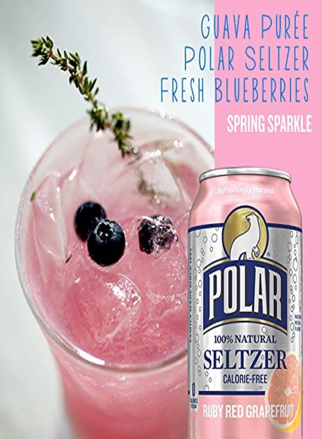 Polar Seltzer Water, 12 Flavor Assorted, 12 fl oz cans, 12 pack - Image 3