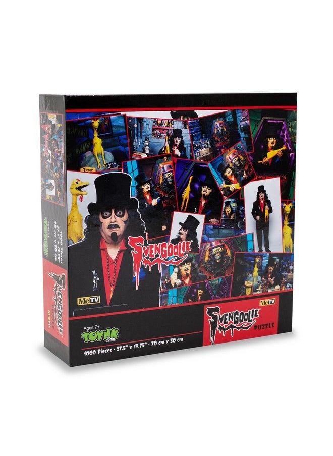 توينك - لعبة تركيب الصور المقطوعة Svengoolie Collage المكونة من 1000 قطعة | لعبة ألغاز مسلية للكبار | 19 × 27 بوصة - Image 1