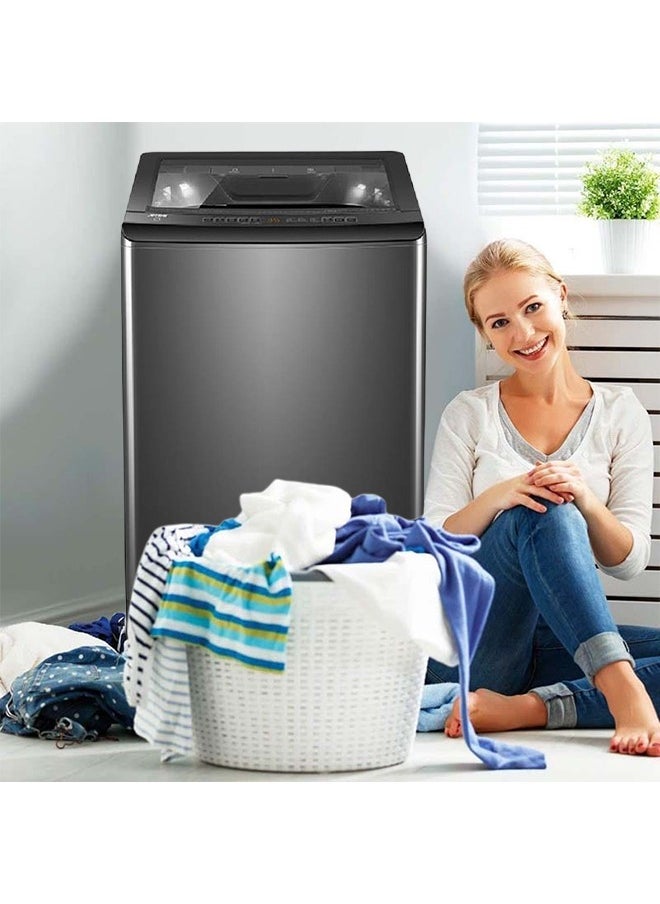Automatic Washing Machine - Top Load - 14 KG - Dark Gray - RO-15TLH