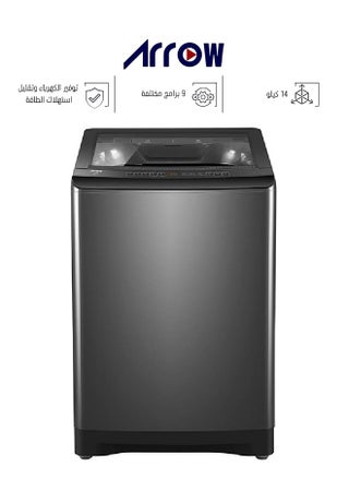 Automatic Washing Machine - Top Load - 14 KG - Dark Gray - RO-15TLH - pzsku/Z5FEAADDA634E91A2E7EBZ/45/_/1726735366/34357e4f-3836-4355-99da-a36f56ded7ec