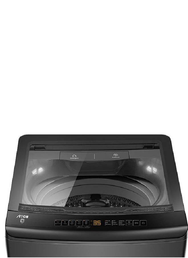 Automatic Washing Machine - Top Load - 14 KG - Dark Gray - RO-15TLH