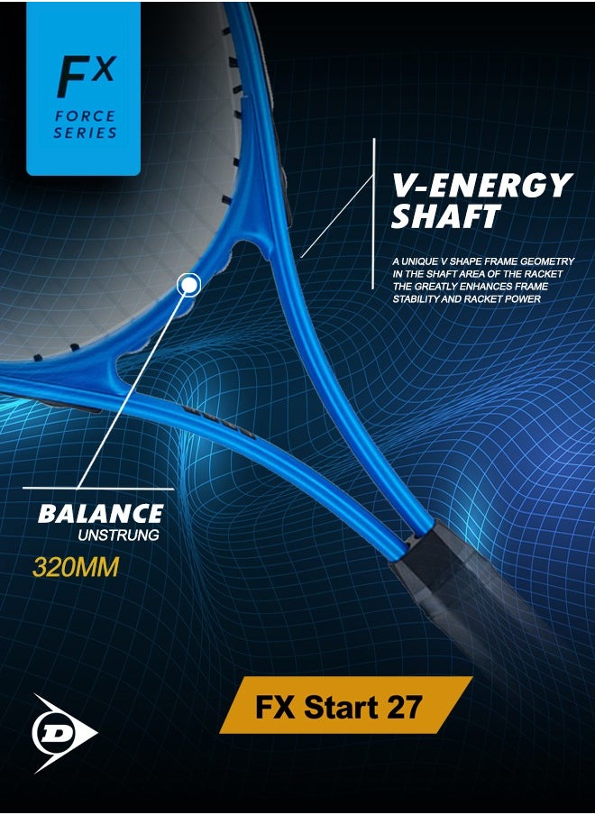 DUNLOP - Fx Start 27 G3 Nh Tennis Racket - Image 1