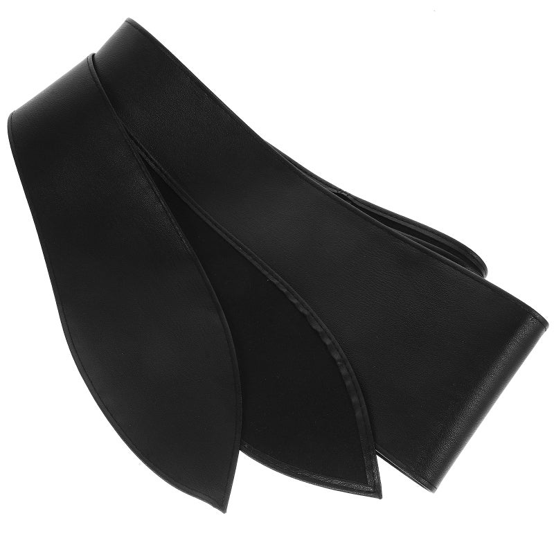 Women Waist Belt Lady Sash Imitation Leather Corset Sash Belt Dress Coat Belt - Image 5