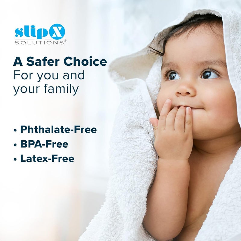 SlipX Solutions Clear Round Shower Mat - 23 Inch Non-Slip Bath Mat for Safety and Comfort - Image 5