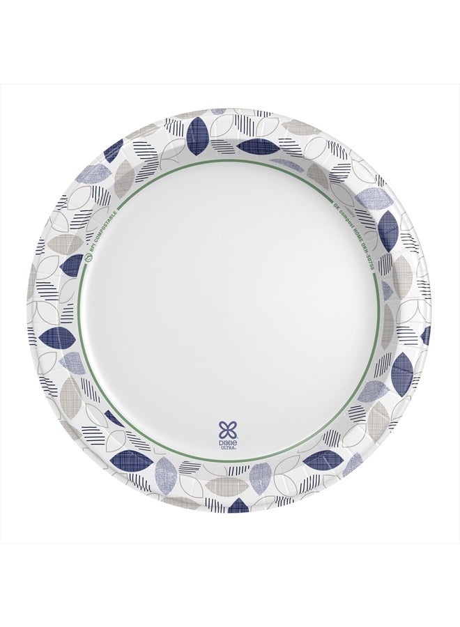 Dixie Ultra, Large Paper Plates, 10 Inch, 172 Count, 3X Stronger*, Heavy Duty, Microwave-Safe, Soak-Proof, Cut Resistant, Disposable Plates For Heavy, Messy Meals - Image 2