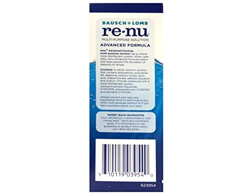 Renu Fresh Multi-Purpose Contact Lens Solution, Travel Size 2 Fl Oz (Pack Of 4)… - Image 4