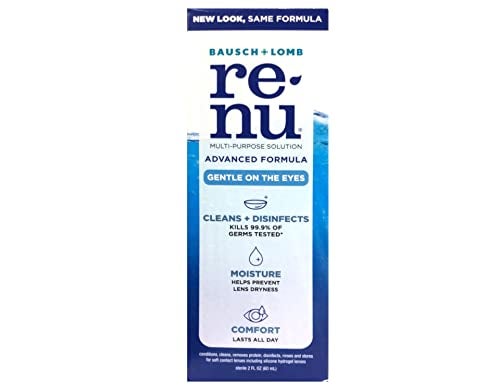 Renu Fresh Multi-Purpose Contact Lens Solution, Travel Size 2 Fl Oz (Pack Of 4)… - Image 2