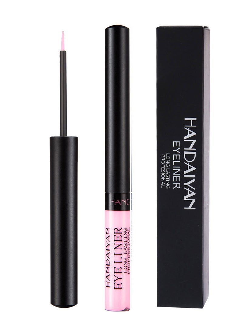 Handaiyan Waterproof Eyeliner color Liquid Liner UV Finish Professional Makeup Long Lasting Quick Smudge Proof Hyper Drying Resistant Stay All Day Waterline Winged Instant Result  - Image 1