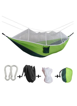 Double Camp Hammock with Mosquito Net, Ultra Light Parachute Fabric Hammock for Camping, Backpacking, Hiking - pzsku/Z5FEBD212BED7B34F84AEZ/45/_/1729222356/c29d7386-b0ea-4325-a944-0bba88dcf0bd