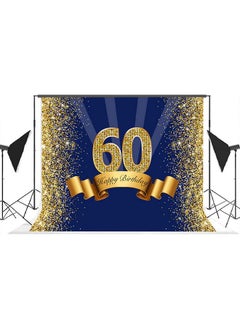 Happy 60Th Birthday Photography Backdrop For Adult Men Navy Blue And Glitter Gold Sixty Years Old Background Shiny 60Th Anniversary Party Decorations Photo Booth Props 7X5Ft - pzsku/Z5FEBDB9094CFE6C41DBAZ/45/_/1693985132/bec78cdc-8387-4b9b-8a50-f8122c98fef9