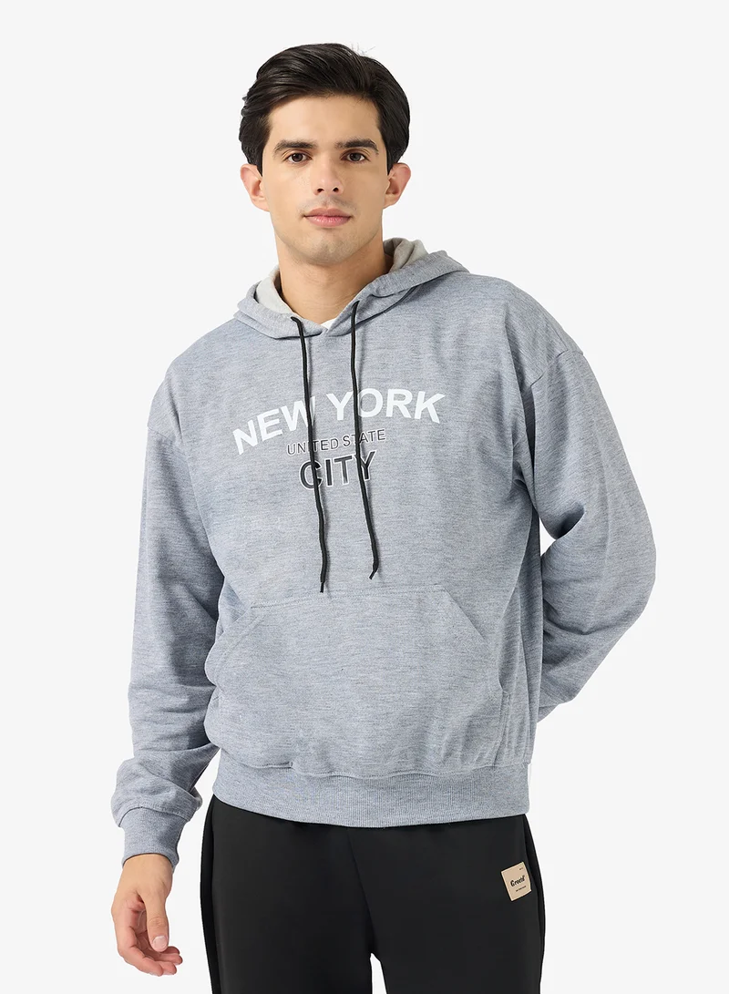 سفنتي فايف Front Graphic Hoodie