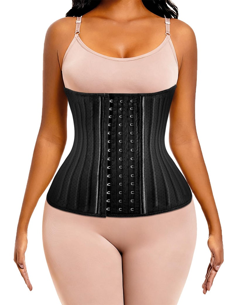 ECOWALSON Waist Trainer for Women - 9/25 Steel Bones & Additional Extender Cincher Corset for Hourglass body Shaper - Image 2