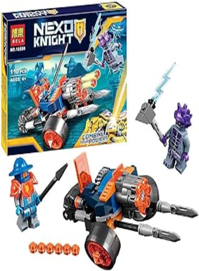 Bela Nexo Knights Self Propelled Artillery Installation Building Blocks 110 Pcs - 03940
