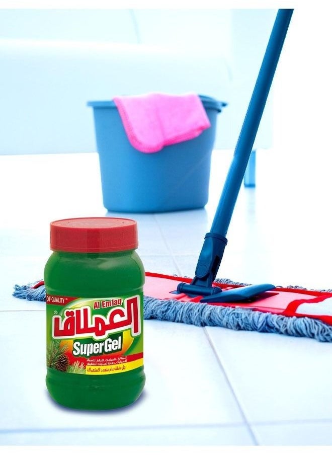 Al Emlaq Multi-Purpose Cleaner Al Emlaq Super Gel - Pine Oil 1kg  - Image 2