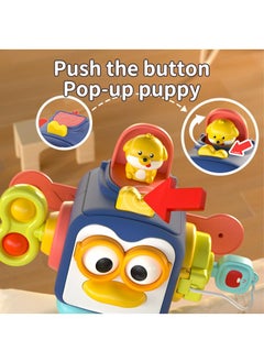 Y&D Hexahedron Toy Children's Montessori Early Education Penguin Busy Ball Baby's Hand Grab Ball Educational Sensory Toy-  - Image 3
