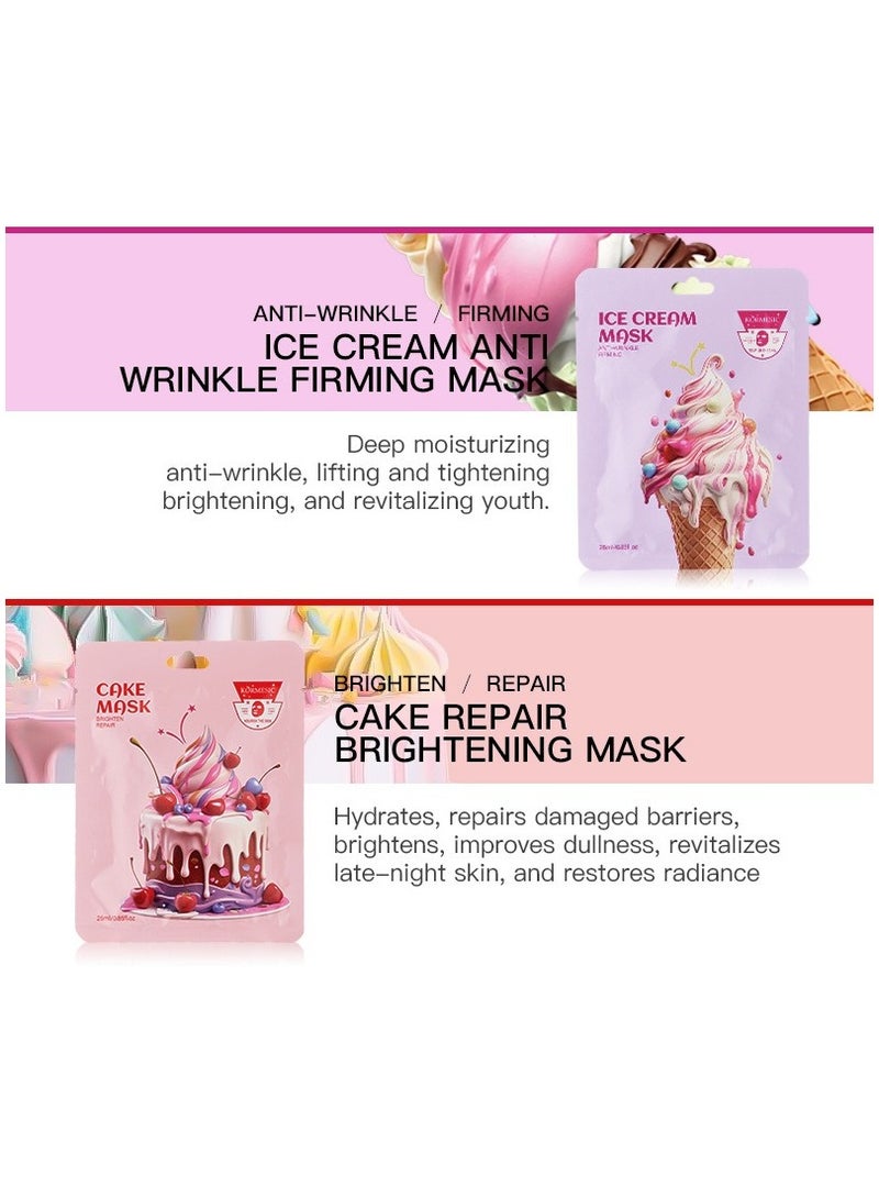 Kormesic الآيس كريم قناع مهدئ 5pcs 25ml - Image 2