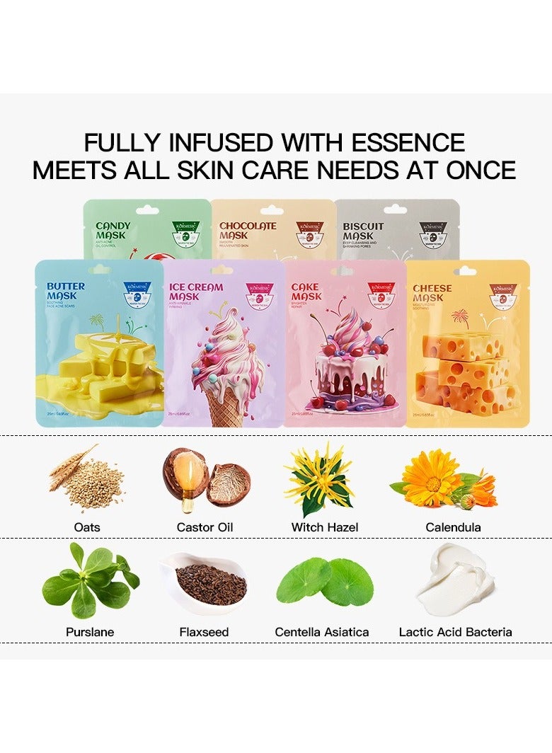 Kormesic الآيس كريم قناع مهدئ 5pcs 25ml - Image 3