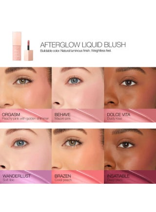 Nars Afterglow Liquid Blush - Brazen - 7ml Brazen - view 3