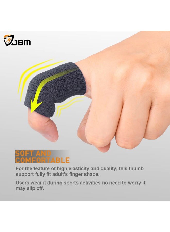 JBM Finger Sleeves 5Pack Finger Brace Finger Compression Sleeve Protector Sport Finger Splints for Arthritis - Image 5