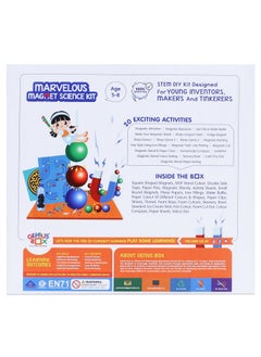 Genius Box - Play some Learning Genius Box Play some Learning Educational Toy for 5+ Year Age Marvelous Magnet Science Kit STEM DIY Learning 20 Multi Activity kit  - Image 2