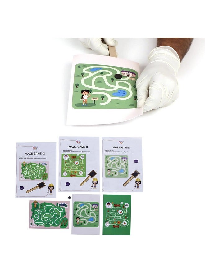 Genius Box - Play some Learning - Genius Box Play some Learning Educational Toy for 5+ Year Age Marvelous Magnet Science Kit STEM DIY Learning 20 Multi Activity kit - Image 1