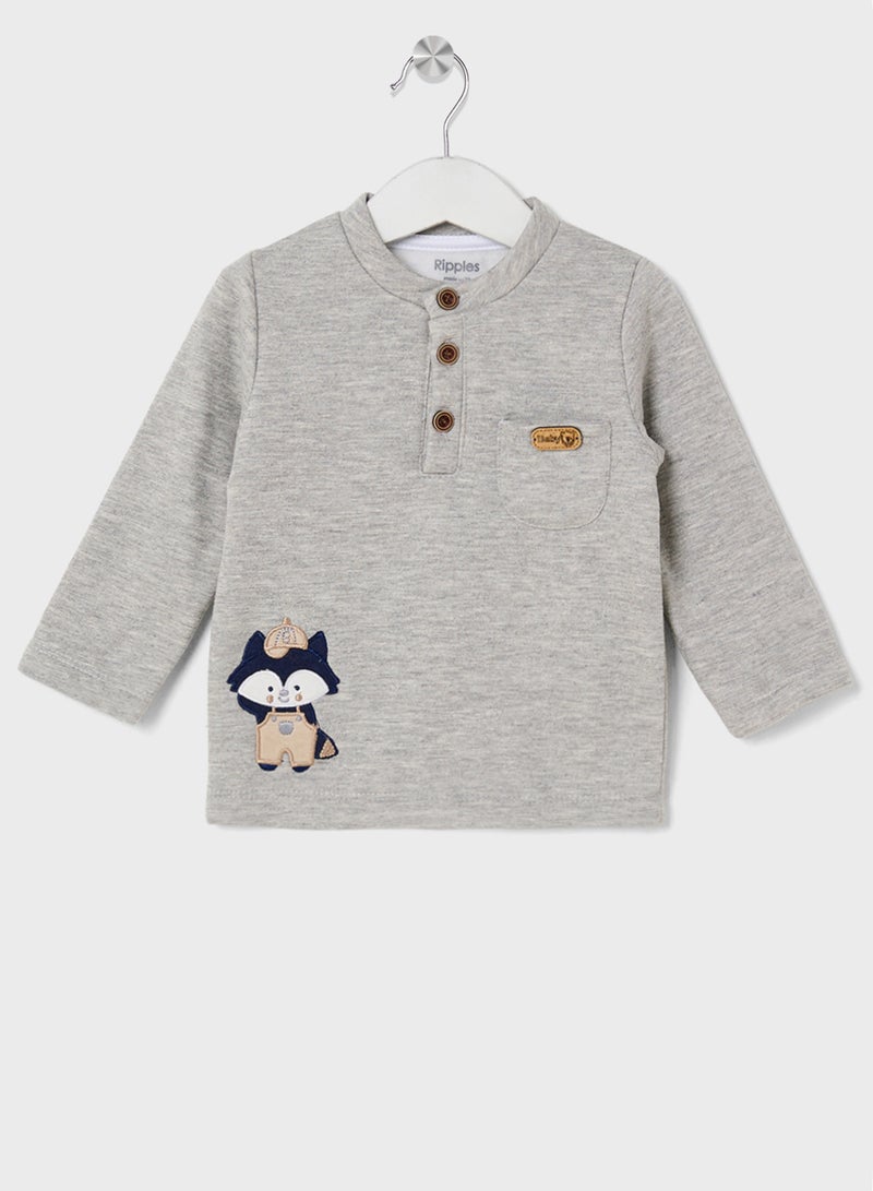 ريبلز مع نمشي طقم أطفال أولاد قطعتين - Image 2