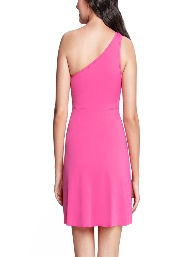 Amante amanté One Shoulder Neck Padded Swimdress | Open Back Swimdress - SWM17631 - Image 3