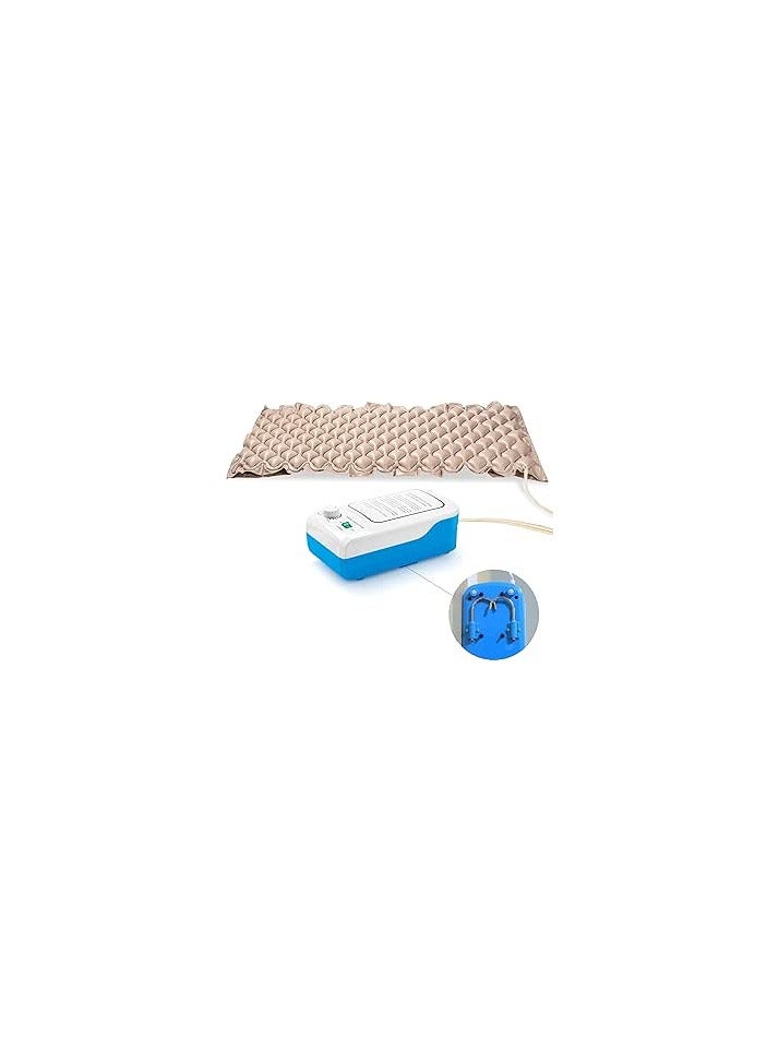 Generic Inflatable Medical Air Mattress with Pump – 190x82x7 cm – Pressure Relief Pad for Bed Rest