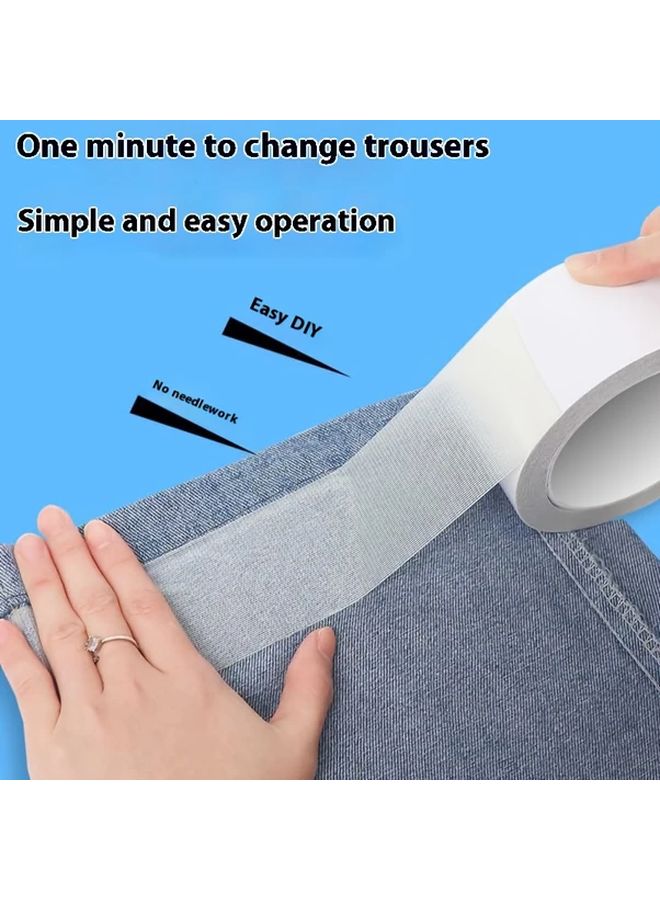 Self Adhesive Hemming Tape 2 Rolls 1 18in X 393 7in No Sew Iron Free - Image 2