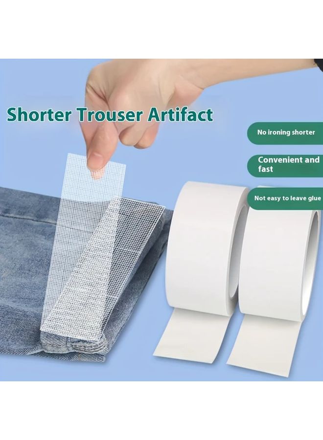 Self Adhesive Hemming Tape 2 Rolls 1 18in X 393 7in No Sew Iron Free - Image 1