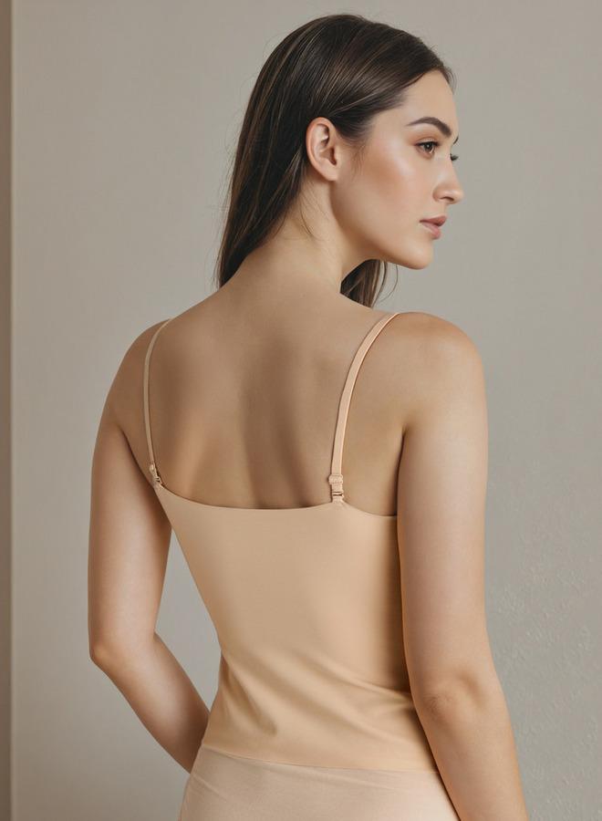 سبلاش فيڤ بلوزة كاميسول دانتيل بياقة على شكل حرف - Image 2