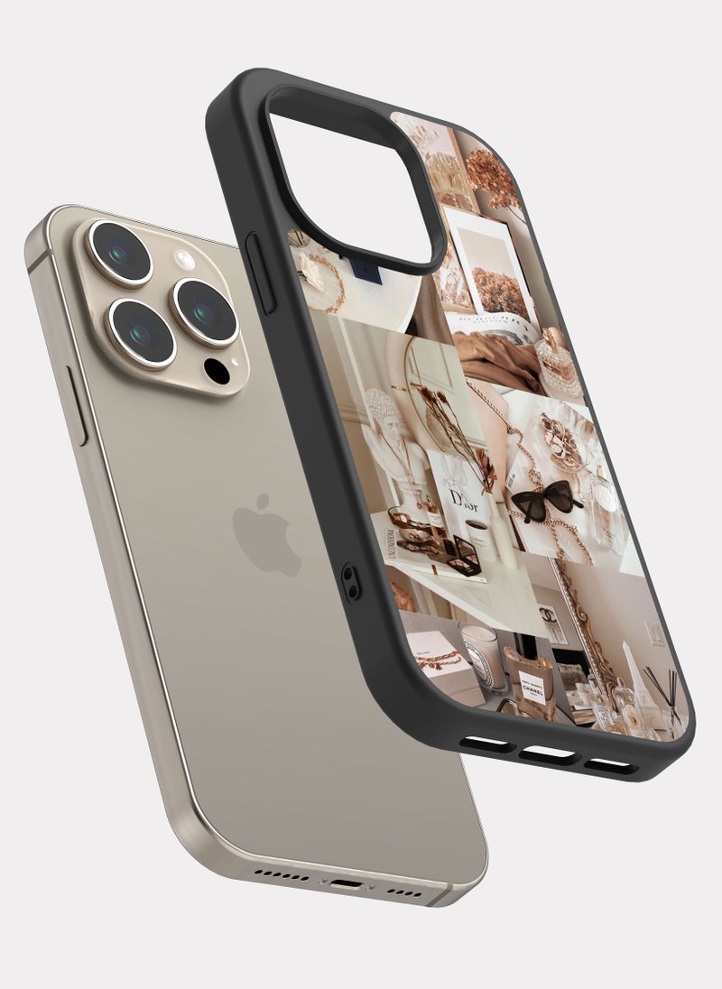 بكسلات كفر ايفون 15 برو ديور وردي - Image 2