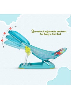 BABYCARA 3-Position Deluxe Non-Slip Secure Foldable Bather For Newborn  - Image 5