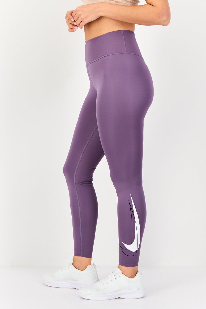Nike Women Sportswear Training Legging, Purple - Image 2