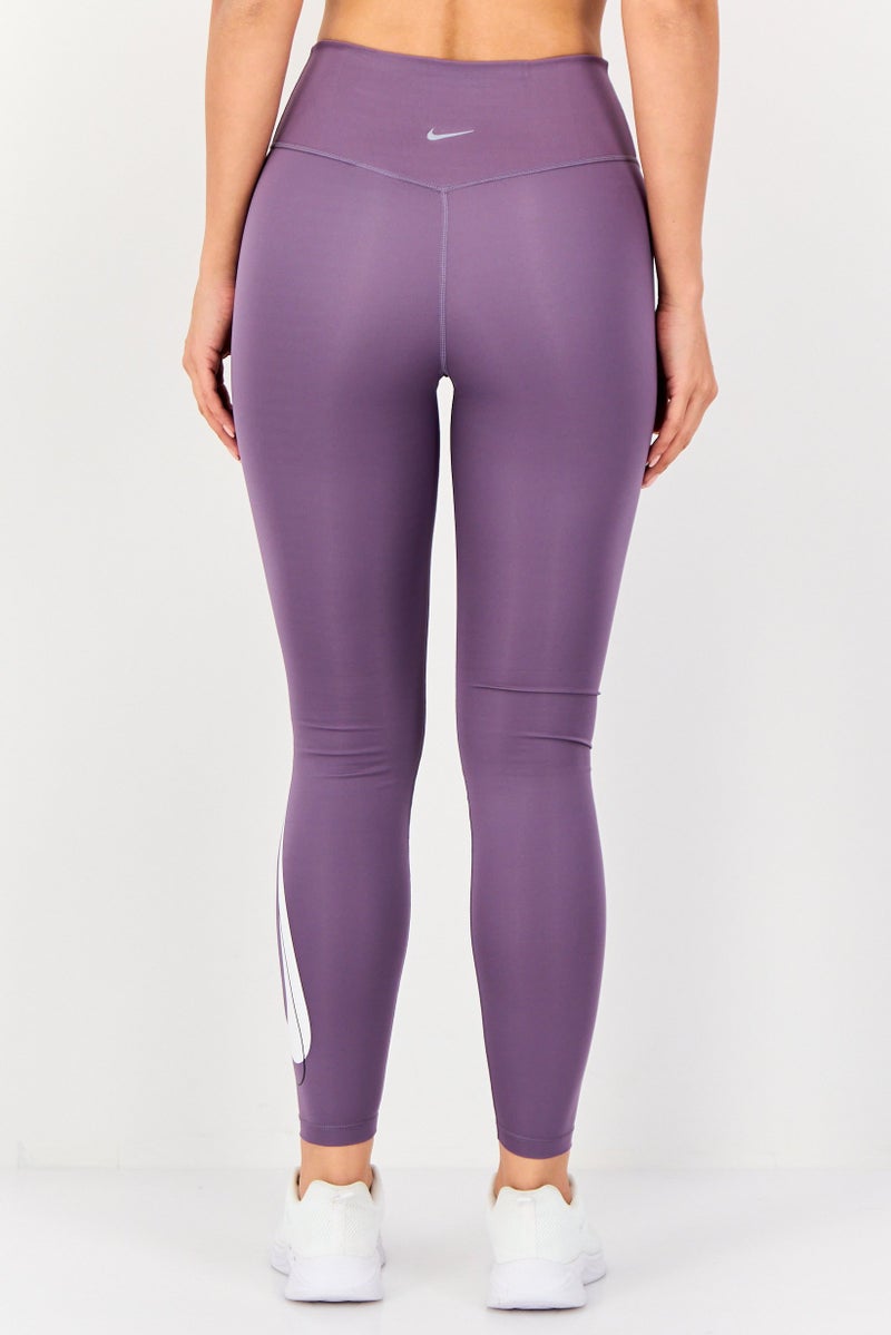 Nike Women Sportswear Training Leggings, Purple - Image 2