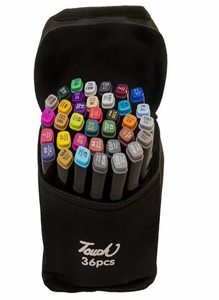 Touch 36-Piece Twin Tips Marker Pen Multicolour  - Image 1