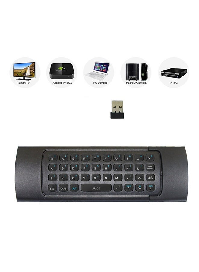StarSat - R100 Air Mouse and Wireless Keyboard black - Image 1