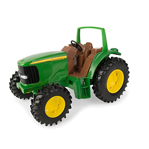 John Deere TOMY John Deere Sandbox Tough Tractor Toy 116 Scale 11 Inches Sandbox Toys Outdoor Toys for Kids 3 Years and Up - Image 1