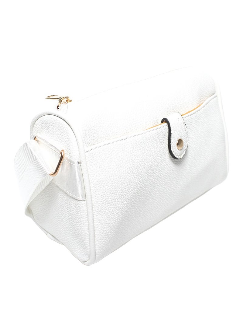 Glitter Women Hand Bag - White - Image 1