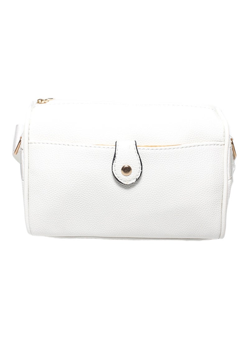 Glitter Women Hand Bag - White - Image 2