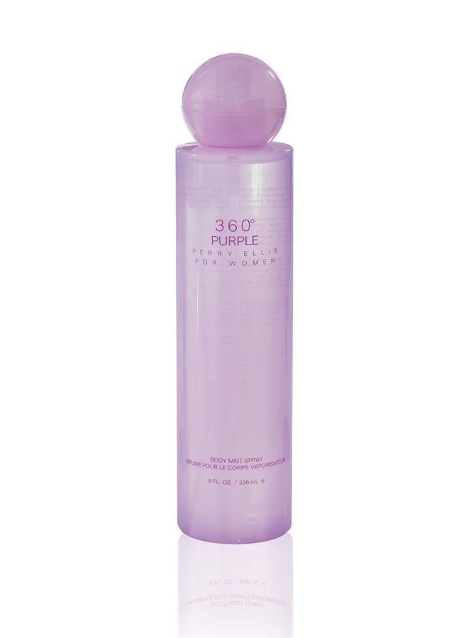 PERRY ELLIS 360 Purple for Women, 8.0 fl oz Body Mist  - Image 1