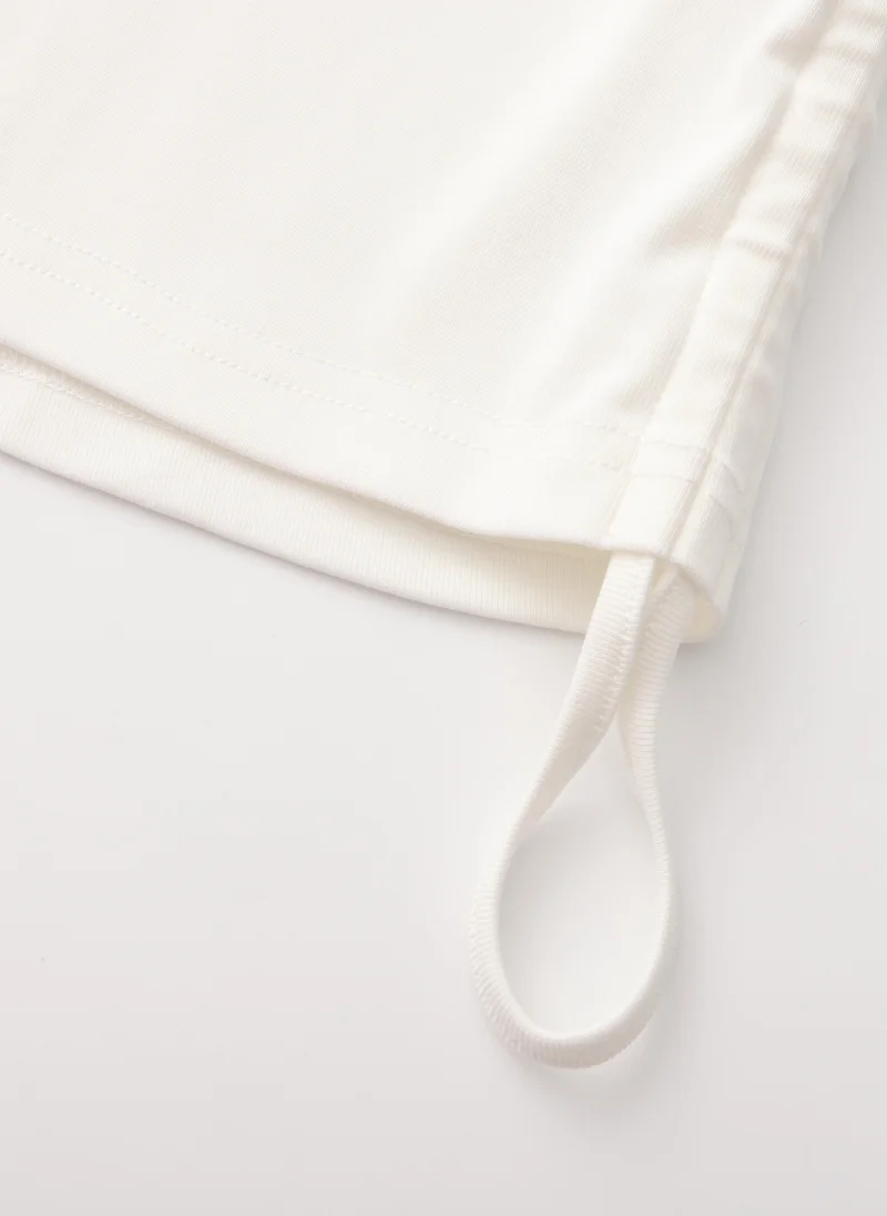 Balabala White Kids Girls Knit short sleeve suit for Women | Best Price UAE