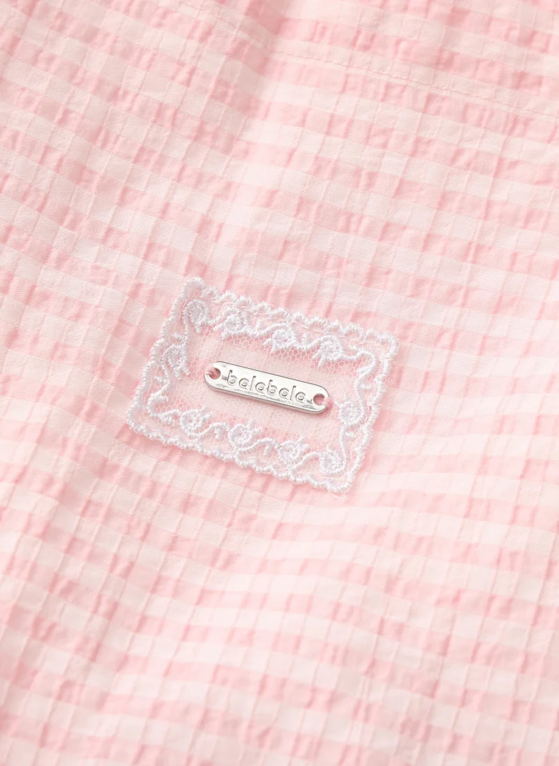 Balabala White Kids Girls Knit short sleeve suit for Women | Best Price UAE